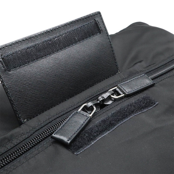 PRADA Black Leather Shoulder Bag - Picture 6 of 9